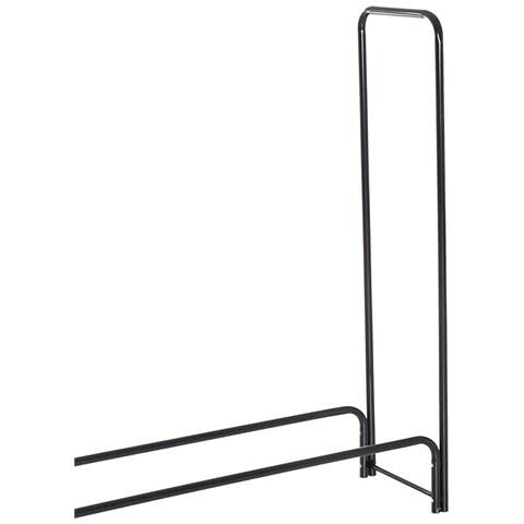 Portalegna Supporto Metallo Porta Legna Interno Legnaia Camino Stufa 150x120x35 - Foto 2