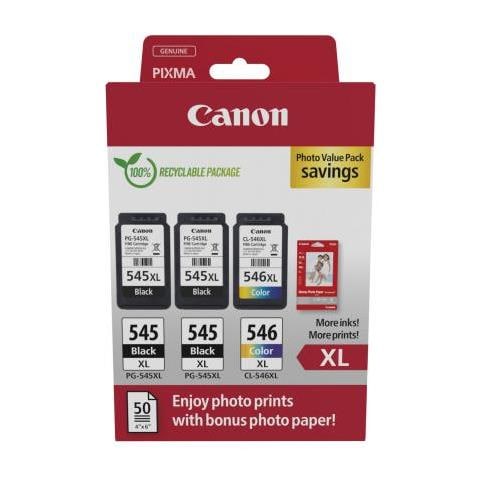 8286b015 Cartuccia D'inchiostro 3 Pz Originale Resa Elevata (xl) Nero, Ciano, Magenta, Giallo - Foto 1