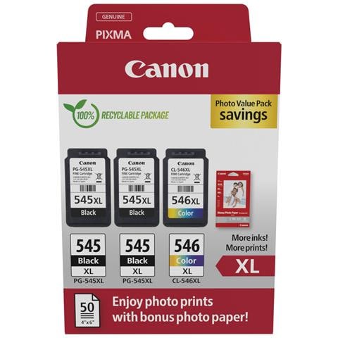 8286b015 Cartuccia D'inchiostro 3 Pz Originale Resa Elevata (xl) Nero, Ciano, Magenta, Giallo - Foto 3