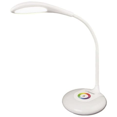 Lampada Da Scrivania Esperanza Eld102 Bianco 80 Plastica 13 X 21 X 13 Cm - Foto 1
