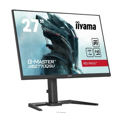 Monitor 27" LED Gaming G-MASTER GB2770QSU-B5 Wide Quad HD 2560 x 1440 Pixel Tempo di Risposta 0.5 ms Frequenza di Aggiornamento 165 (Hz) - Foto 5