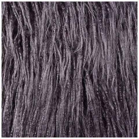 Set Di 2 Cuscini Corokia Finta Pelliccia 45 X 45 Cm Grigio Scuro Tinta Unita - Foto 7