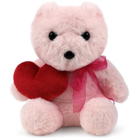 Orso Ellie Con Un Cuore Peluche (21cm) - Foto 1