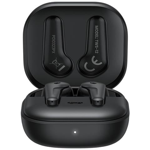 TWS-12 cuffia e auricolare True Wireless Stereo (TWS) In-ear Musica e Chiamate Nero - Foto 1