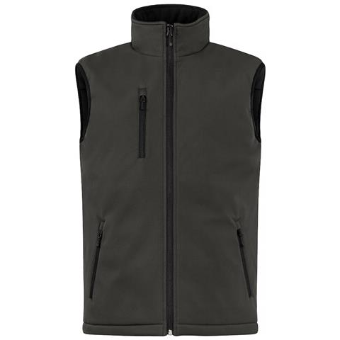 Padded Softshell Vest Grigio Fumo 4xl - Foto 1