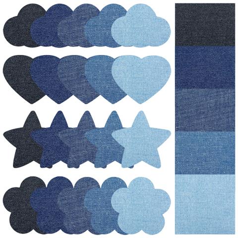 Toppe Termoadesive Per Jeans - Confezione Da 25 - Foto 1