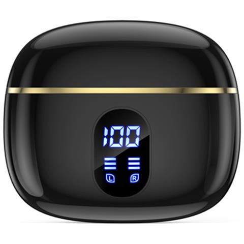 Auricolari Tws Bluetooth 5.3 Compatibili Con Siri Modello Dallas, Nero - Foto 3