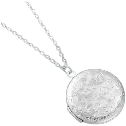 Collana Con Ciondolo A Cuore Per Donna, Collana Con Ciondolo Fotografico In Acciaio Inossidabile - Foto 1