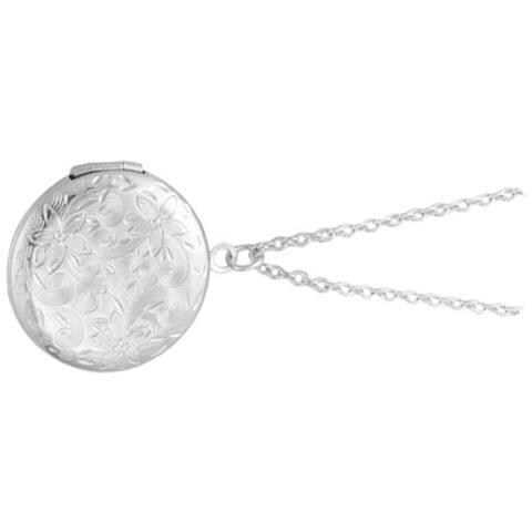 Collana Con Ciondolo A Cuore Per Donna, Collana Con Ciondolo Fotografico In Acciaio Inossidabile - Foto 3