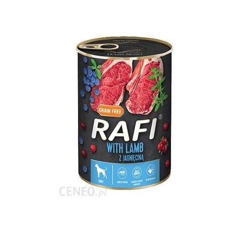 Dolina Noteci Rafi, Adulto, Tutte le razze, Gigante (>45 kg), Maxi (26 - 44 kg), Medio (11 - 25 kg), Mini (5 - 10 kg), X-Small (< 4kg), Agnello, 400 g - Foto 1