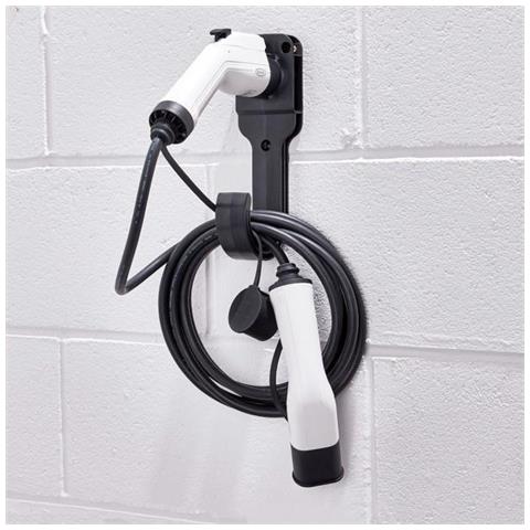 Gancio Da Parete Con Portaspina Per Cavo Auto Elettriche (connettore Tipo 1) - Foto 2