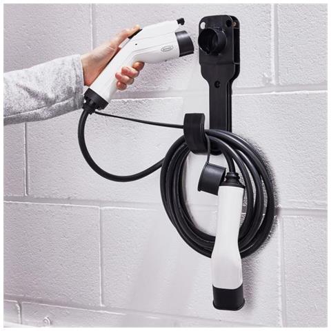 Gancio Da Parete Con Portaspina Per Cavo Auto Elettriche (connettore Tipo 1) - Foto 3