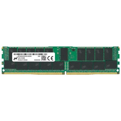 Micron Ddr4 Rdimm 8gb 1rx8 3200 Cl22 1.2v Ecc (mta9asf1g72pz-3g2r1r) - Foto 1