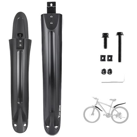 Parafango Per Bicicletta In Pp Nero Elegante Per Mountain Bike - Foto 5