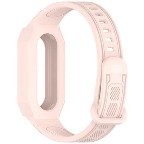 Cinturino Universale In Silicone Per Xiaomi Mi Band 9, 8, 7, 6, 5 Pink - Foto 1