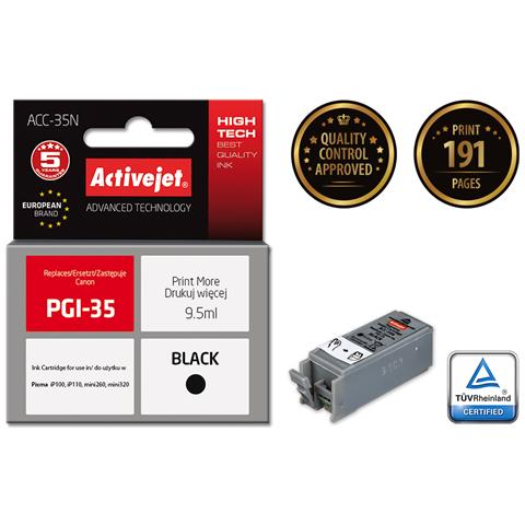 ACC-35N cartuccia d'inchiostro 1 pz Compatibile Resa elevata (XL) Nero - Foto 1