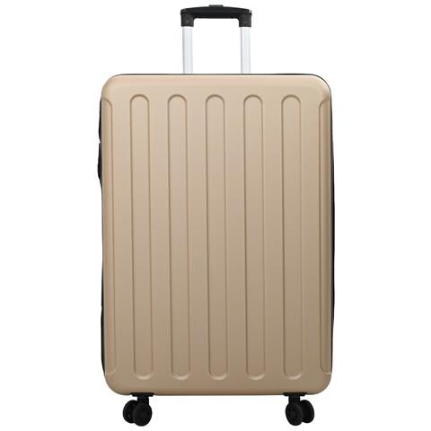 Valigia Pieghevole Scocca Rigida 28'' Champagne 50x30x76 cm ABS - Foto 2