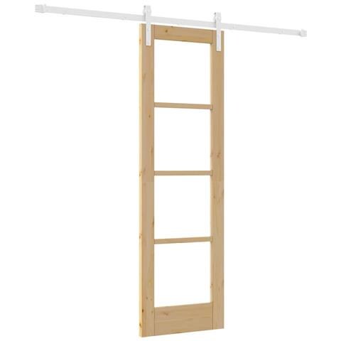 Porta scorrevole ORKDAL Marrone 61 x 198.5 cm - Foto 1
