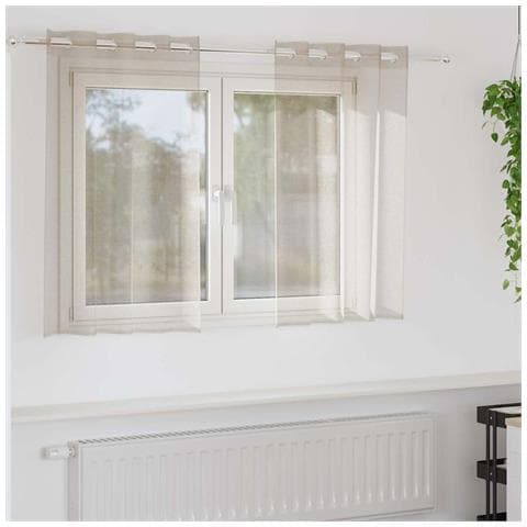 Tende con tende 2 pcs Sabbia Poliestere - Foto 2