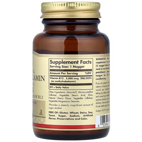 Metilcobalamina Sublinguale (vitamina B12) 5000 Mcg 60 Compresse - Foto 2