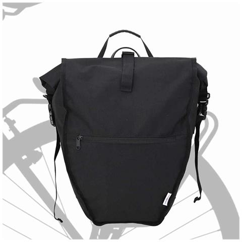 Borsa per biciclette Nero 32.5 x 17 x 57 cm Poliestere - Foto 2