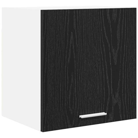 Armadio pensile Riga Rovere Nero e Bianco 40 x 31 x 40 cm - Foto 1
