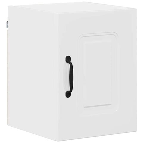 Pensile cucina Bianco Lucido 30 x 31 x 40 cm Legno multistrato - Foto 1
