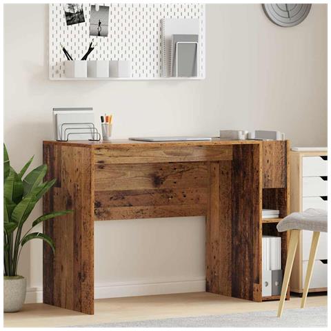 Scrivania Legno vecchio 109 x 50 x 78 cm Legno multistrato - Foto 2