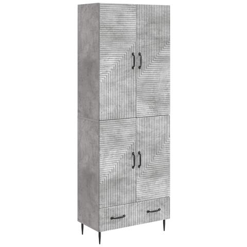 Set di armadi 2 pcs 66 x 34,5 x 95 cm Legno ingegnerizzato - Foto 1