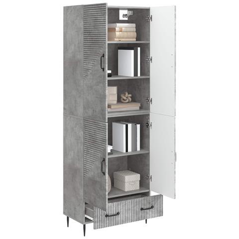 Set di armadi 2 pcs 66 x 34,5 x 95 cm Legno ingegnerizzato - Foto 2