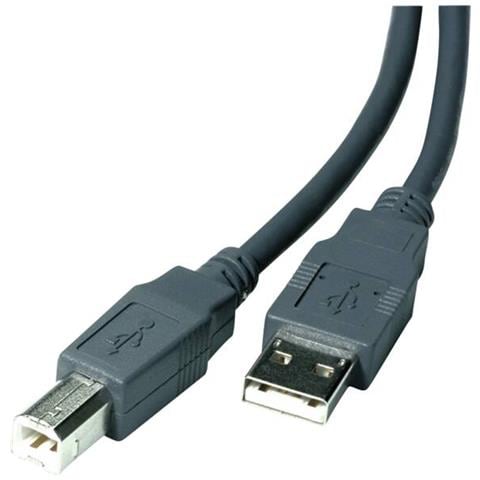 VVITXUSB18ABMMK cavo USB USB 2.0 1,8 m USB A USB B Grigio - Foto 1