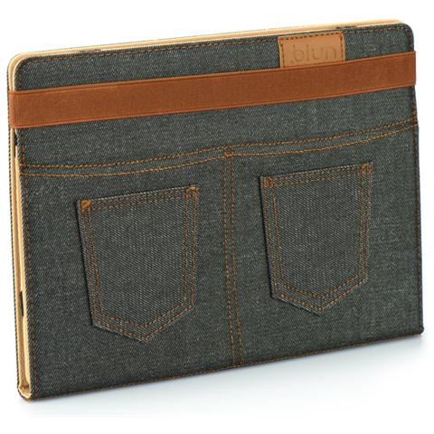 Custodia Universale per Tablet 8'' Jeans Nero - Foto 1