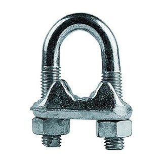 20 Morsetti Per Fune Metallica M5, In Acciaio Inox 304, A Forma Di U, Per Cavi Da 5 Mm, Per Tende E Stendibiancheria