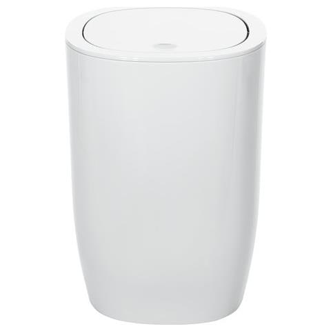 Contenitore Portarifiuti In Polystirene Bianco Lucido D. 17x25 Cm - Pure 10.18253 - Foto 1