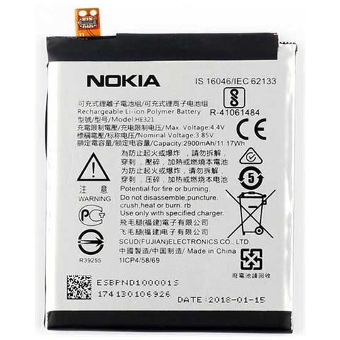 Batteria Ricambio Originale 5 Dual Sim Modello He321 He336 Da 2900ma - Foto 1