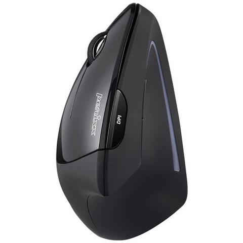 Perimice-713l Mouse Ergonomico Ottico Ergonomico Nero - Foto 1