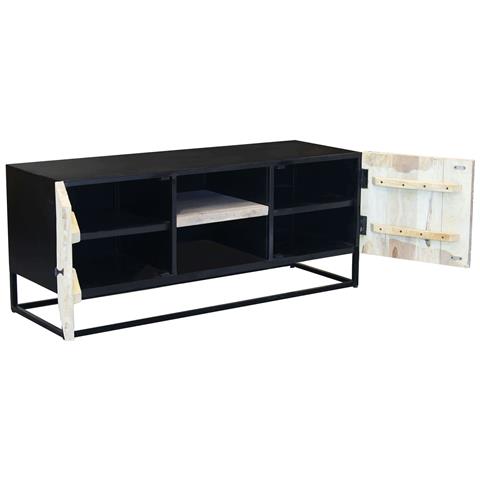 Spiral - Porta Tv Legno E Ferro - Foto 4