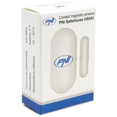 Contatto Magnetico Senza Fili Safehouse Hs002 Per Sistema Di Allarme - Foto 6