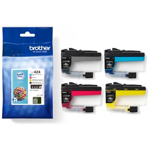 LC424VAL Black, Cyan, Magenta and Yellow Ink Cartridges Multipack. Each  - Foto 2