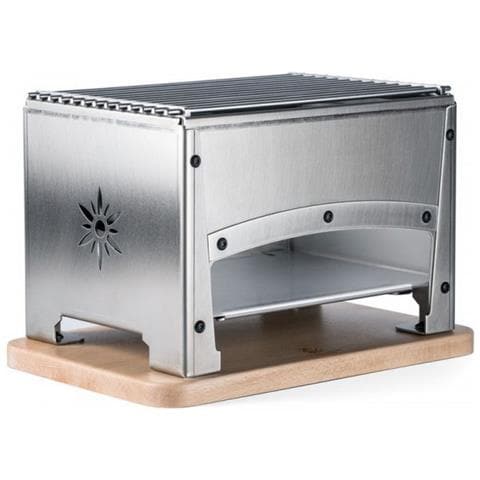 Louis BRASI-F barbecue per l'aperto e bistecchiera Caminetto Carbone (combustibile) Acciaio inox - Foto 1
