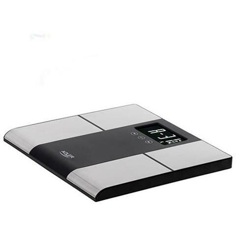 Bilancia Pesapersone Con Analizzatore Ad 8165 Peso Massimo (capacità) 225 Kg, Precisione 100 G, Misurazione Indice Di Massa Corporea (bmi), Acciaio Inossidabile / nero - Foto 18