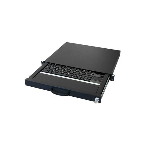 Tastiera con Touchpad USB AIX-19K1UKUSTP-B  Colore Nero - Foto 1