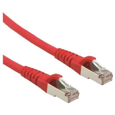 CAT. 6a S / FTP, RJ-45, RJ-45, Maschio / maschio, Cat6a, S / FTP (S-STP), Rosso - Foto 1