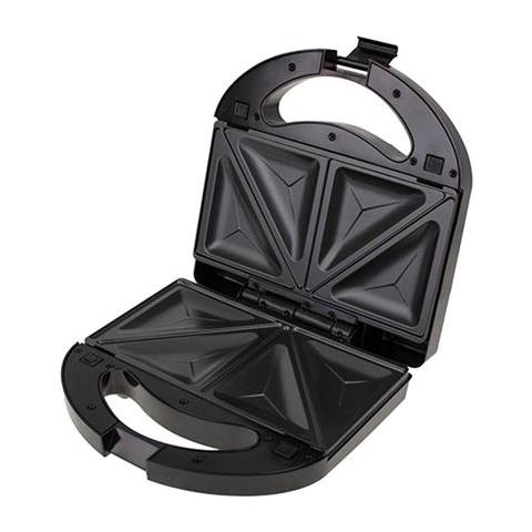 Sandwich Maker 3 In 1 Ms 3045 750 W, Numero Di Piatti 3, Numero Di Pasticcini 2, Nero / argento - Foto 2