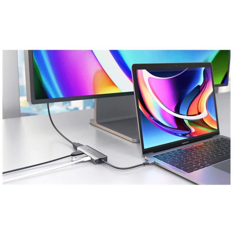 HyperDrive 4-in-1 USB-C Hub - Docking station - USB-C - HDMI - Foto 5