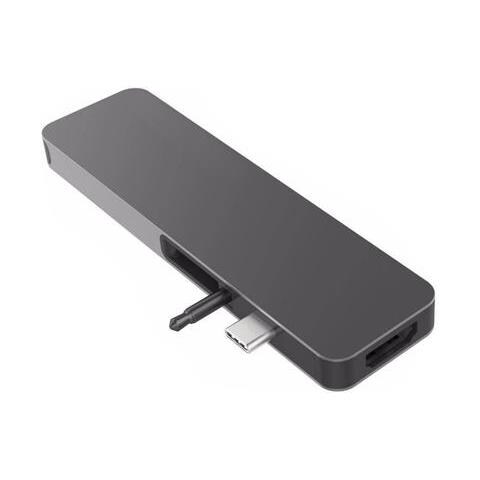 HYPER GN21D-GRAY replicatore di porte e docking station per laptop Grigio - Foto 1