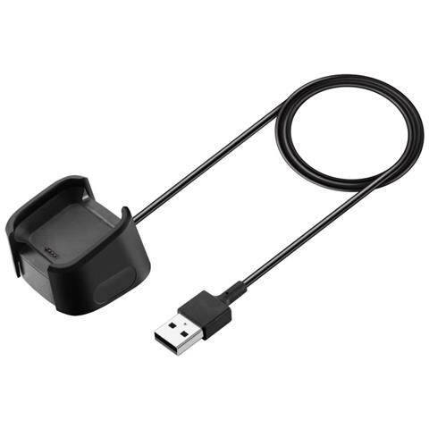 Basetta Caricabatterie Originale Usb Per Fitbit Versa - Versa Lite Black - Foto 2