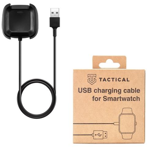 Basetta Caricabatterie Originale Usb Per Fitbit Versa - Versa Lite Black - Foto 1