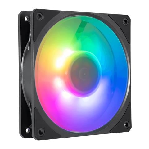 Ventola per PC Mobius 120P ARGB con Velocità 2400 Giri /min 120 mm Multi Colore d'Illuminazione - Foto 1