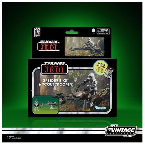 Star Wars - The Vintage Collection - Speeder Bike 10 Cm - Foto 1